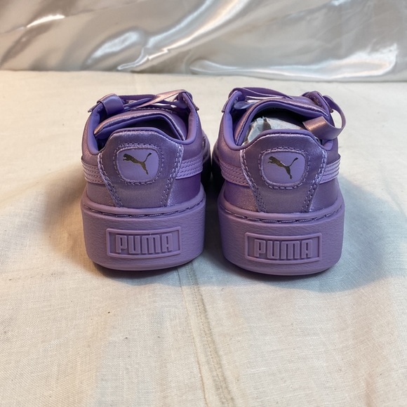 Puma kids Purple shoes Size 12.5 new - Picture 3 of 6